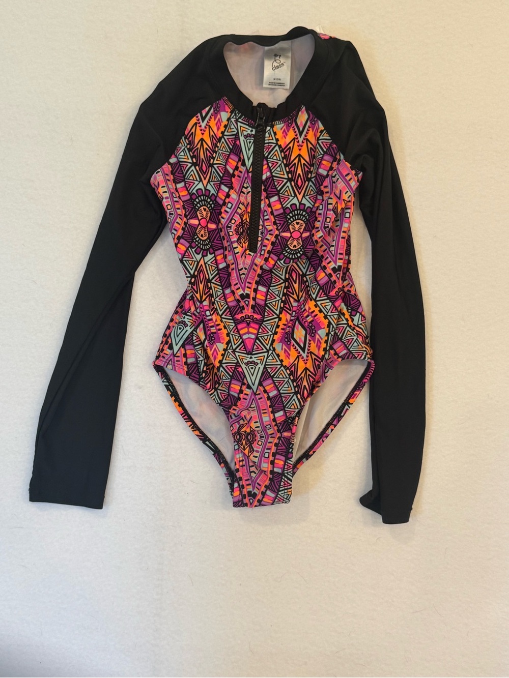 Girls 7/8 Rashguard Swimsuit – Art Class – Long Sleeve One Piece
